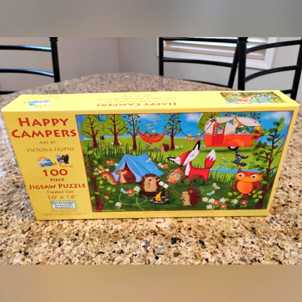 Happy Campers Wildlife Puzzle